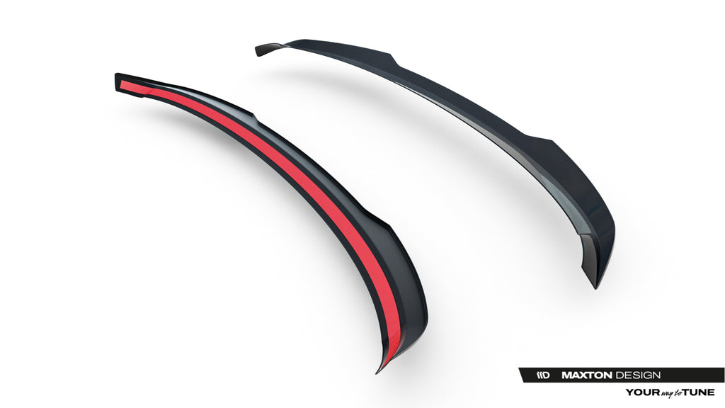Estensione spoiler Maxton Design per Seat Ibiza Mk5 FR, ABS nero lucido — immagine di prodotto