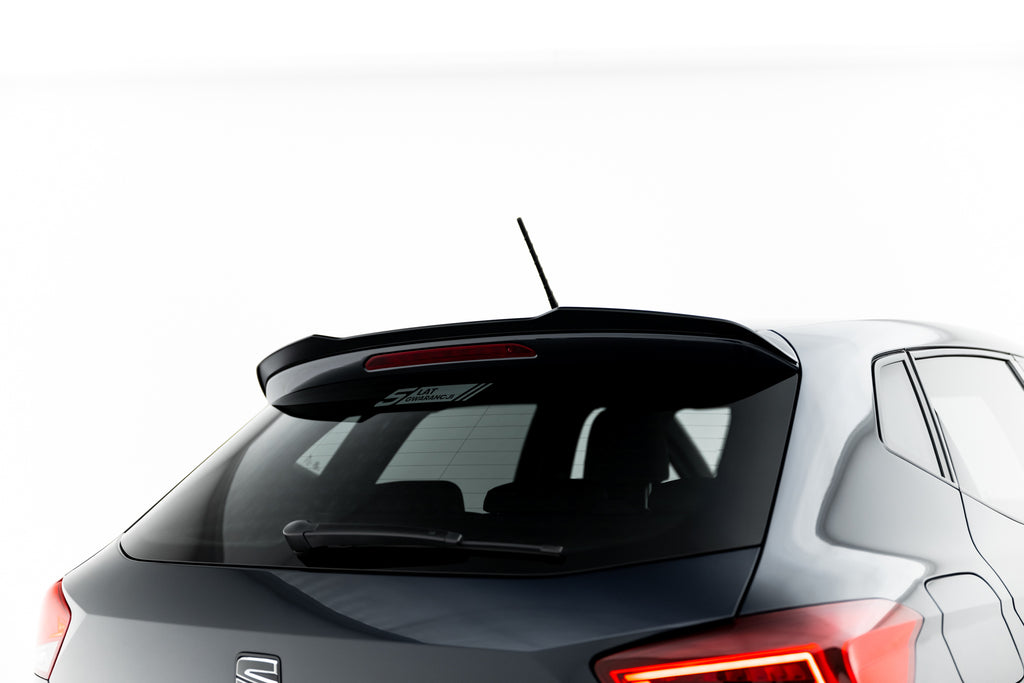 Estensione spoiler Maxton Design per Seat Ibiza Mk5 FR, ABS nero lucido — vista alternativa