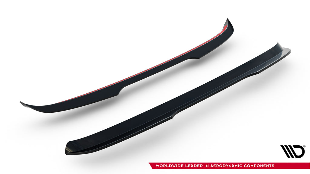 Estensione spoiler in ABS per Tiguan R Mk2 Facelift - particolare del profilo