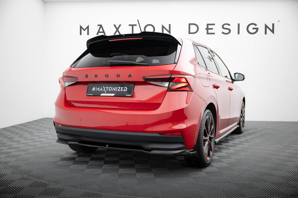 Estensione Spoiler Skoda Fabia Mk4 — montato sulla vettura