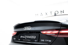 Carica l'immagine nel visualizzatore di Gallery, Estensione spoiler V.1 Maxton Design per Audi A5 e S5 Sportback F5, ABS nero lucido