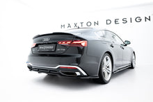 Carica l'immagine nel visualizzatore di Gallery, Estensione spoiler V.1 Maxton Design per Audi A5 e S5 Sportback F5, ABS nero lucido — vista laterale