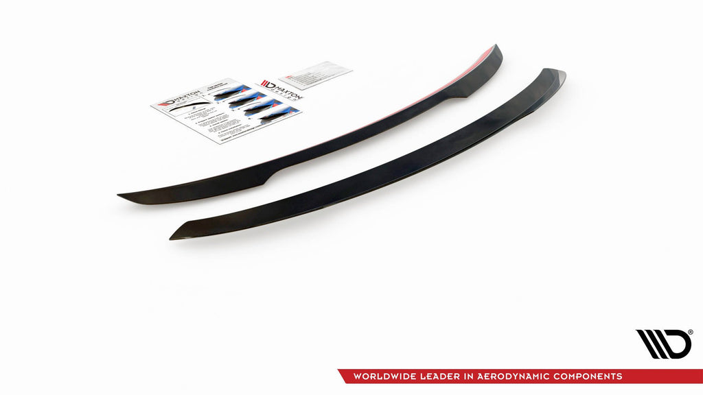 Estensione spoiler V.1 Maxton Design per Mercedes-Benz Classe E Station Wagon S213, ABS nero lucido