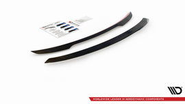 Estensione spoiler V.1 Maxton Design per Mercedes-Benz Classe E Station Wagon S213, ABS nero lucido