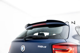 Estensione spoiler V.2 Maxton Design per BMW Serie 1 F20, ABS nero lucido — vista principale