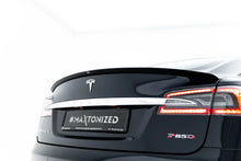 Carica l'immagine nel visualizzatore di Gallery, Estensione Spoiler V.2 Tesla Model S Mk1 — montato sulla vettura