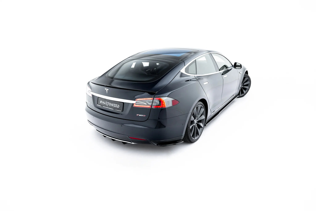 Estensione Spoiler V.2 Tesla Model S Mk1 — vista laterale
