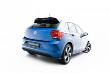 Carica l'immagine nel visualizzatore di Gallery, Estensione spoiler Maxton Design in ABS nero lucido per Volkswagen Polo GTI Mk6, dettaglio del profilo