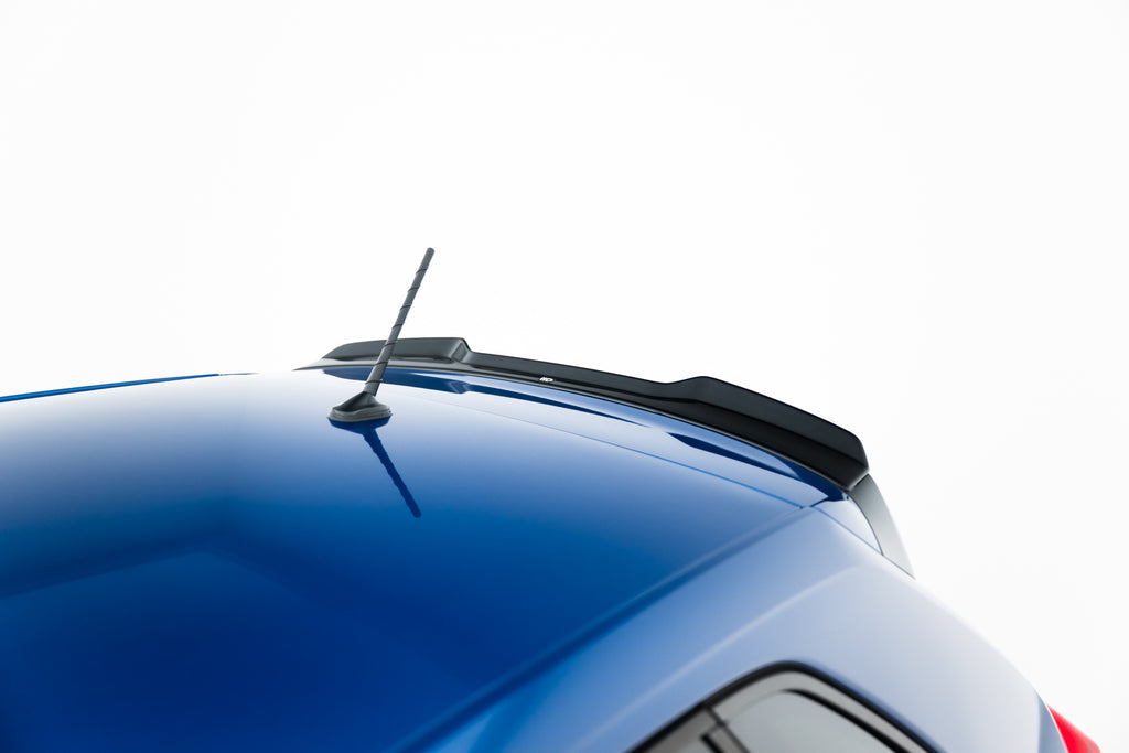 Estensione spoiler Maxton Design in ABS nero lucido per Volkswagen Polo GTI Mk6, particolare della finitura