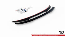 Carica l'immagine nel visualizzatore di Gallery, Estensione spoiler VW T-Roc Mk1 montata sopra lo spoiler originale