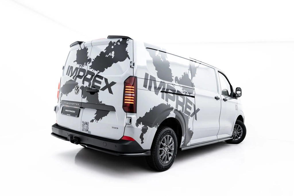 Estensione Spoiler Volkswagen Transporter T7 — particolare della finitura