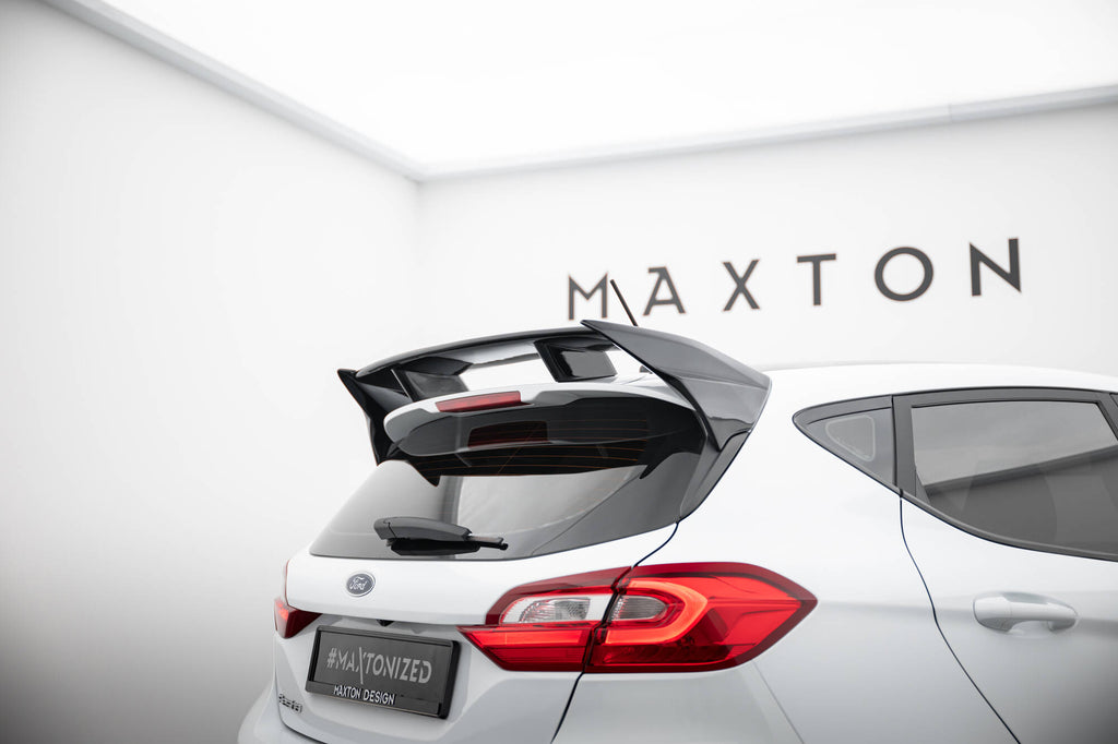 Alettone Maxton Design in vetroresina per Ford Fiesta Mk8 Standard e ST-Line — vista d'insieme