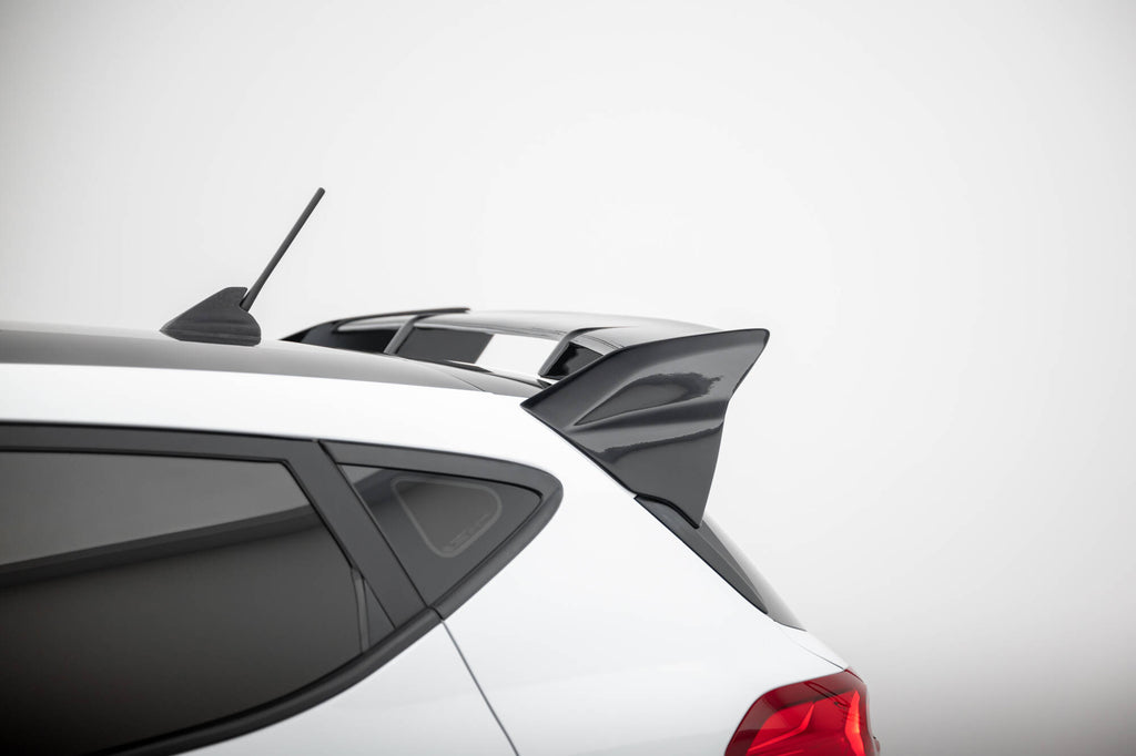 Alettone Maxton Design in vetroresina per Ford Fiesta Mk8 Standard e ST-Line — particolare della finitura