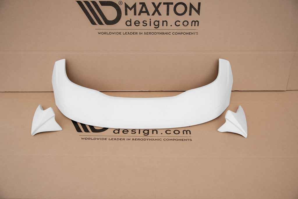 Alettone Maxton Design in vetroresina per Ford Focus Hatchback Mk4, dettaglio del profilo