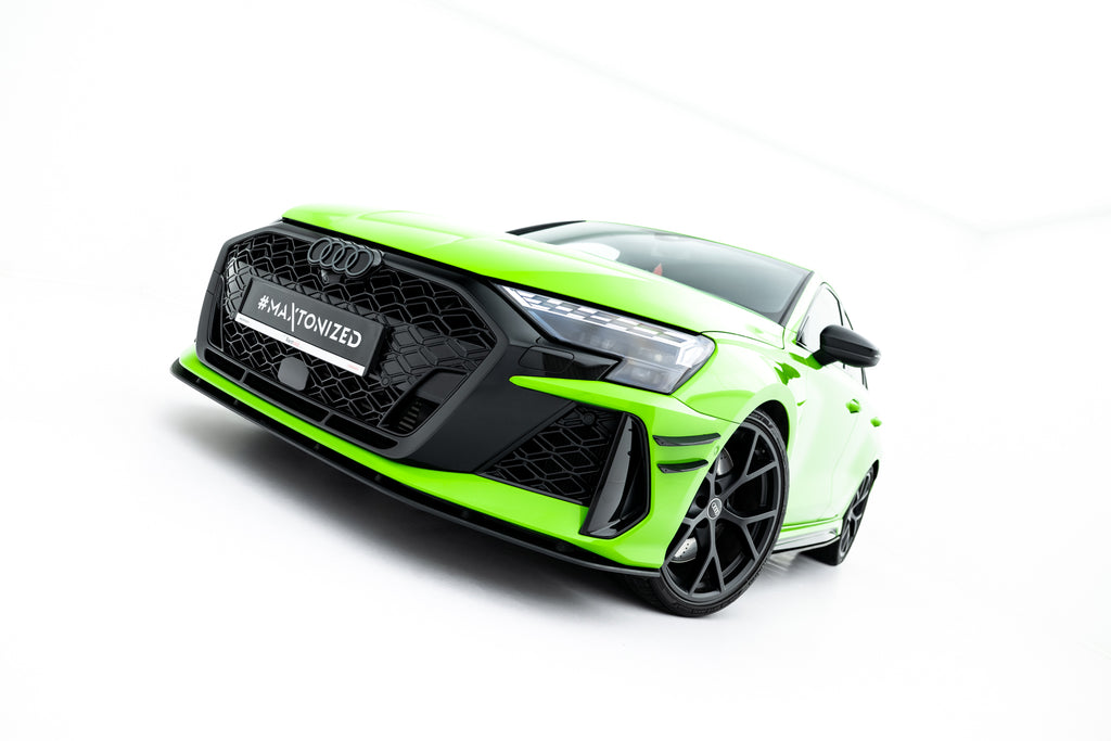 Lip Anteriore Audi RS3 Sportback 8Y Facelift Street Pro — vista laterale