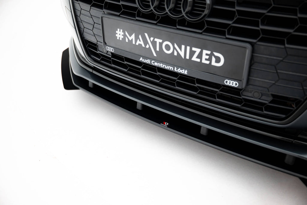 Lip Anteriore Audi A5 F5 Facelift + Flap Street Pro — particolare della finitura