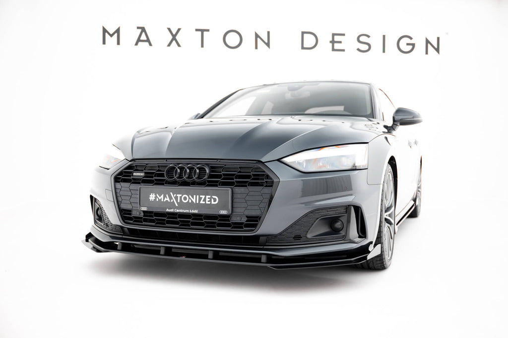 Lip Anteriore Audi A5 F5 Facelift + Flap Street Pro — vista posteriore