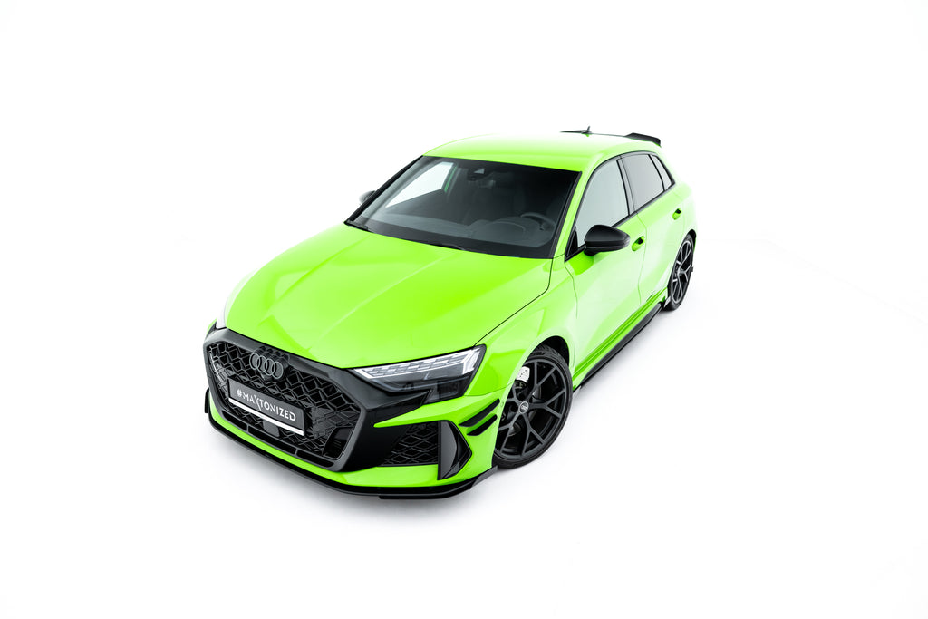 Lip Anteriore Audi RS3 Sportback 8Y Facelift + Flap Street Pro — particolare del bordo