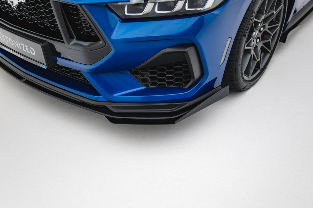 Lip Anteriore Ford Mustang Mk7 + Flap GT Street Pro — particolare della finitura