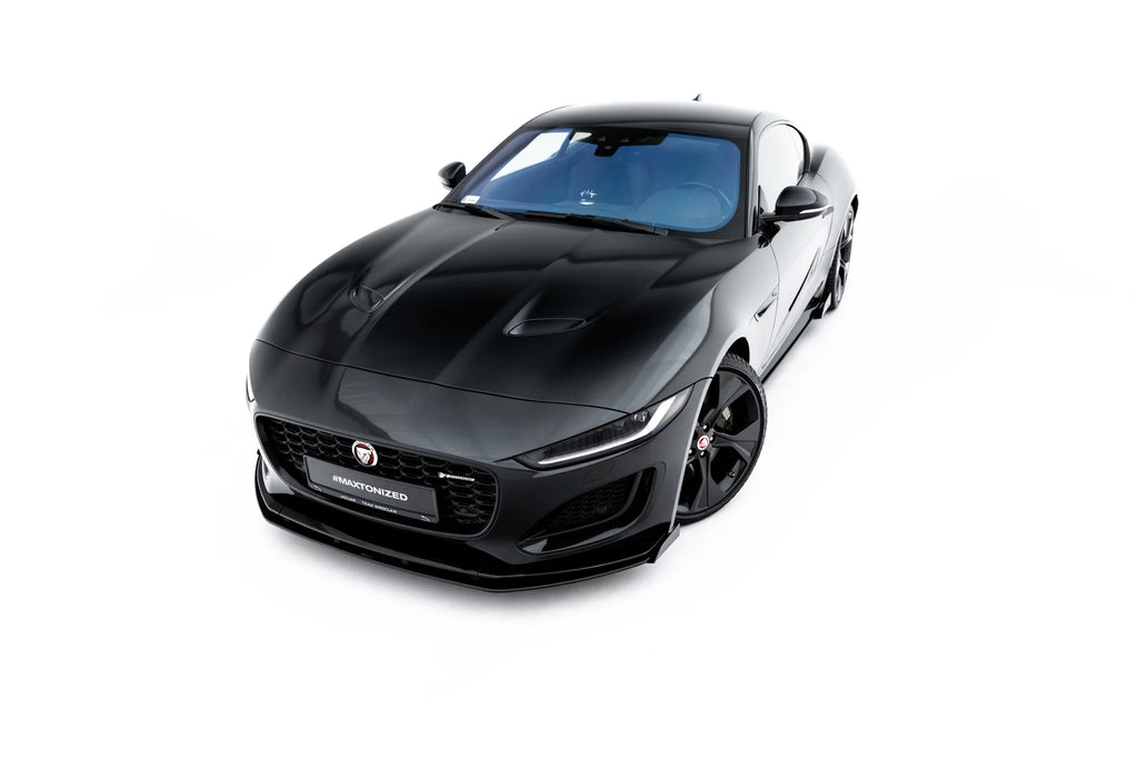 Lip Anteriore Jaguar F-Type X152 Facelift + Flap Street Pro — dettaglio del fissaggio