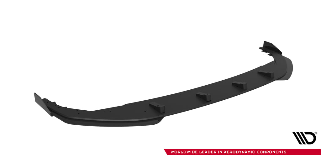 Lip Anteriore Volkswagen Golf R Hatchback Mk8 Facelift + Flap Street Pro — dettaglio del fissaggio