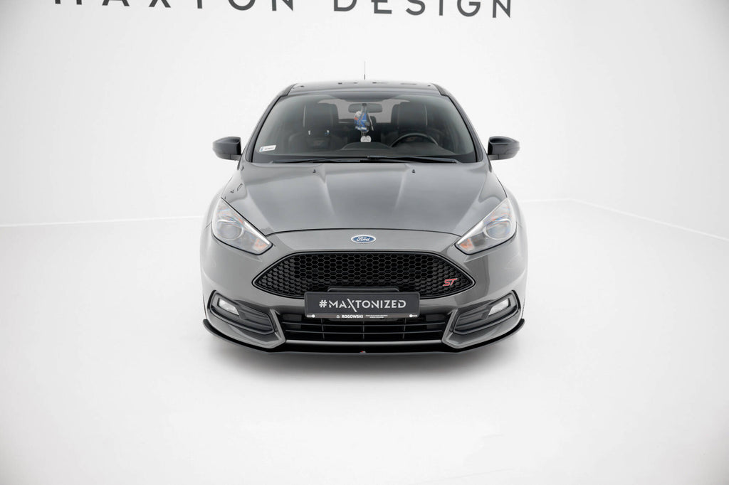 Lip Anteriore Ford Focus ST Mk3 Facelift Street Pro — montato sulla vettura