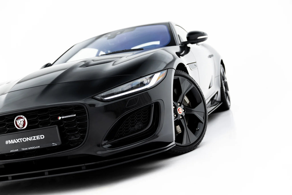 Lip Anteriore Jaguar F-Type X152 Facelift Street Pro — dettaglio del fissaggio