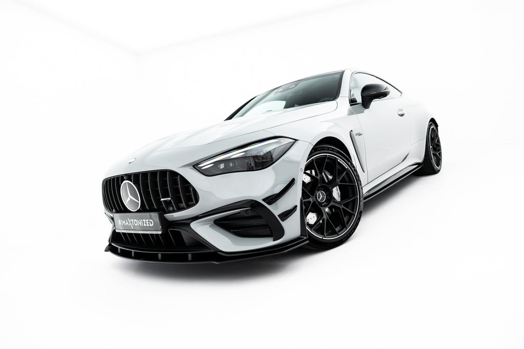 Lip Anteriore Mercedes CLE C236 AMG 53 Aero Street Pro — dettaglio del fissaggio