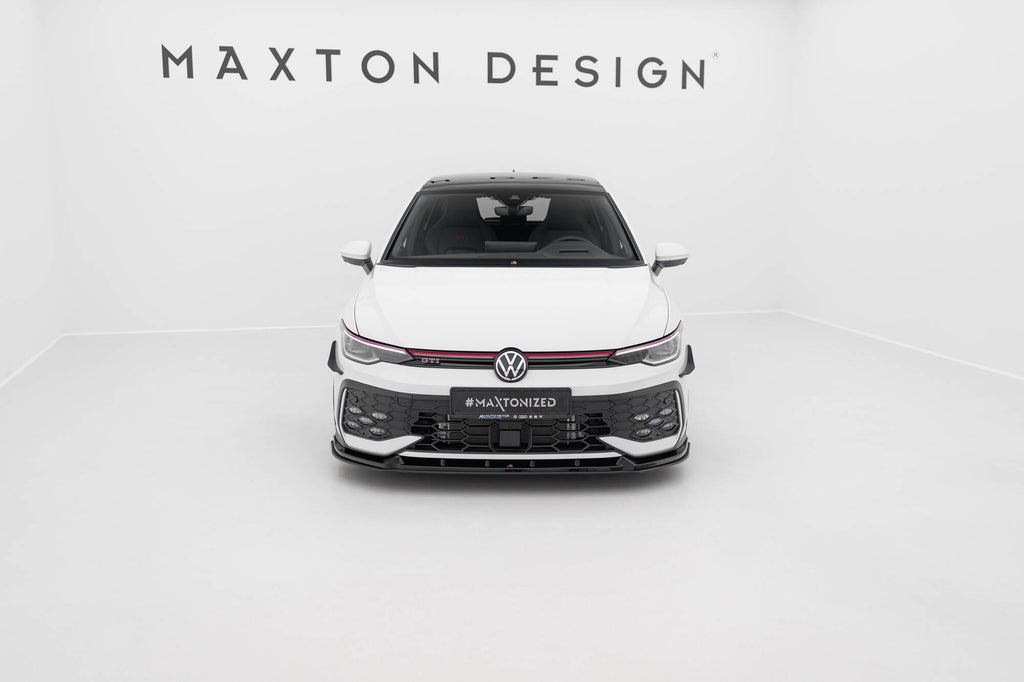 Lip Anteriore V.2 Volkswagen Golf Mk8 Facelift GTI / GTE / R-Line Street Pro — vista d'insieme