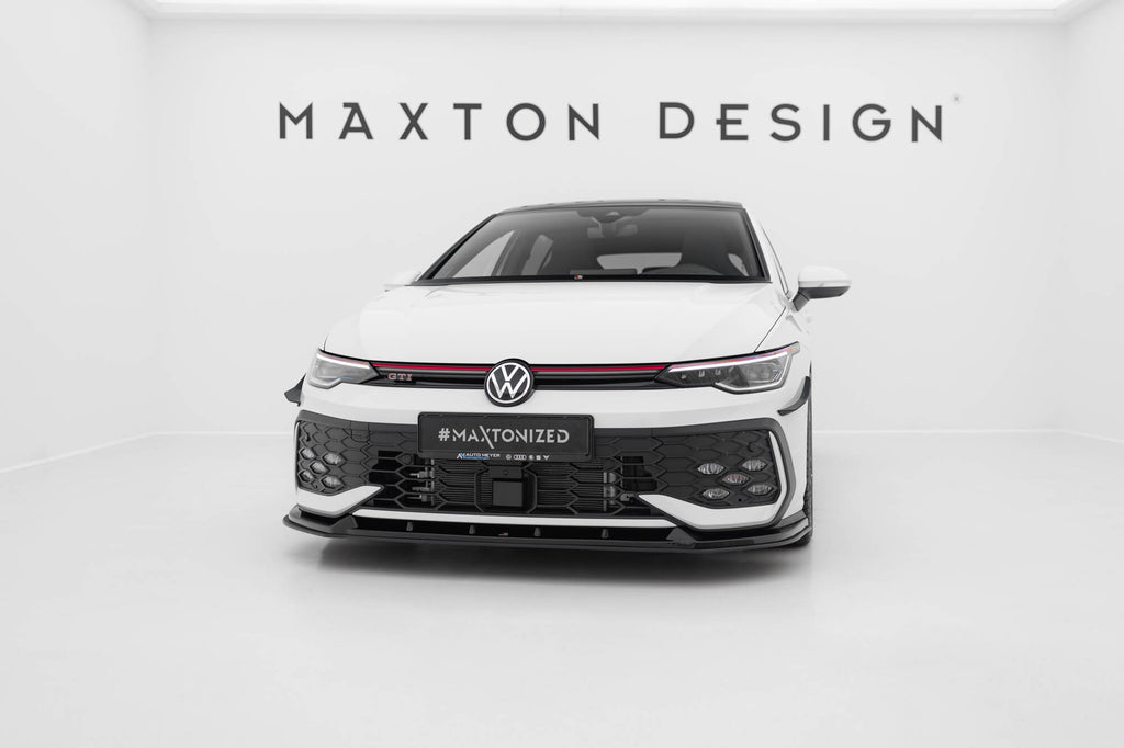 Lip Anteriore V.2 Volkswagen Golf Mk8 Facelift GTI / GTE / R-Line Street Pro — dettaglio del profilo