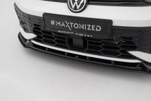 Lip Anteriore V.2 Volkswagen Golf Mk8 Facelift GTI / GTE / R-Line Street Pro — montato sulla vettura