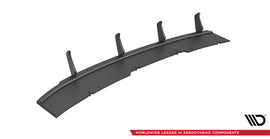 Diffusore posteriore Street Pro Maxton Design per Audi A4 B9, ABS nero opaco - vista d'insieme