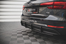 Carica l'immagine nel visualizzatore di Gallery, Diffusore posteriore Street Pro Maxton Design per Audi A4 B9, ABS nero opaco - particolare della finitura