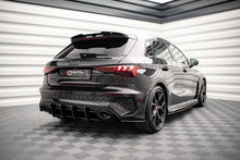 Carica l'immagine nel visualizzatore di Gallery, Diffusore posteriore Street Pro Maxton Design per Audi RS3 Sportback 8Y, ABS nero opaco da 10 mm