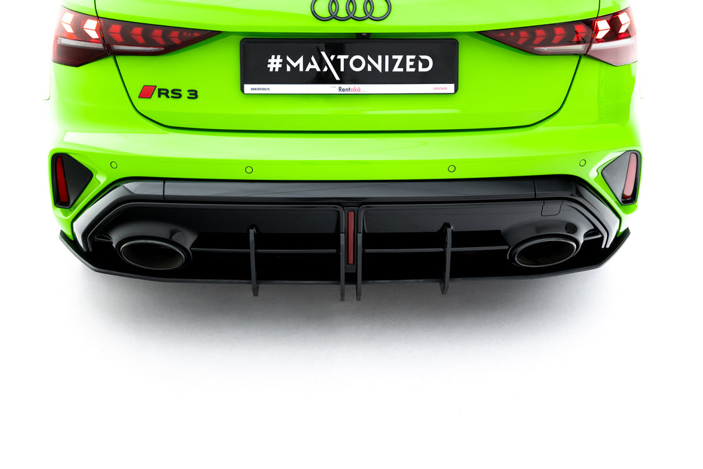 Diffusore Posteriore Audi RS3 Sportback 8Y Facelift Street Pro — vista d'insieme