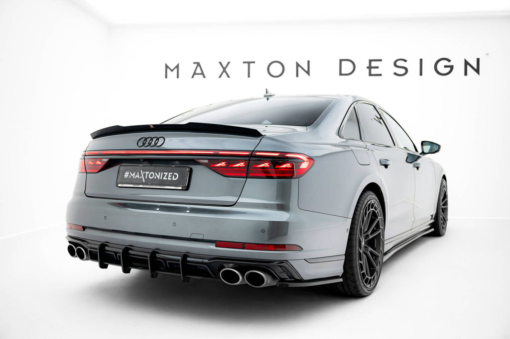 Diffusore Posteriore Audi S8 D5 Facelift Street Pro — particolare della finitura