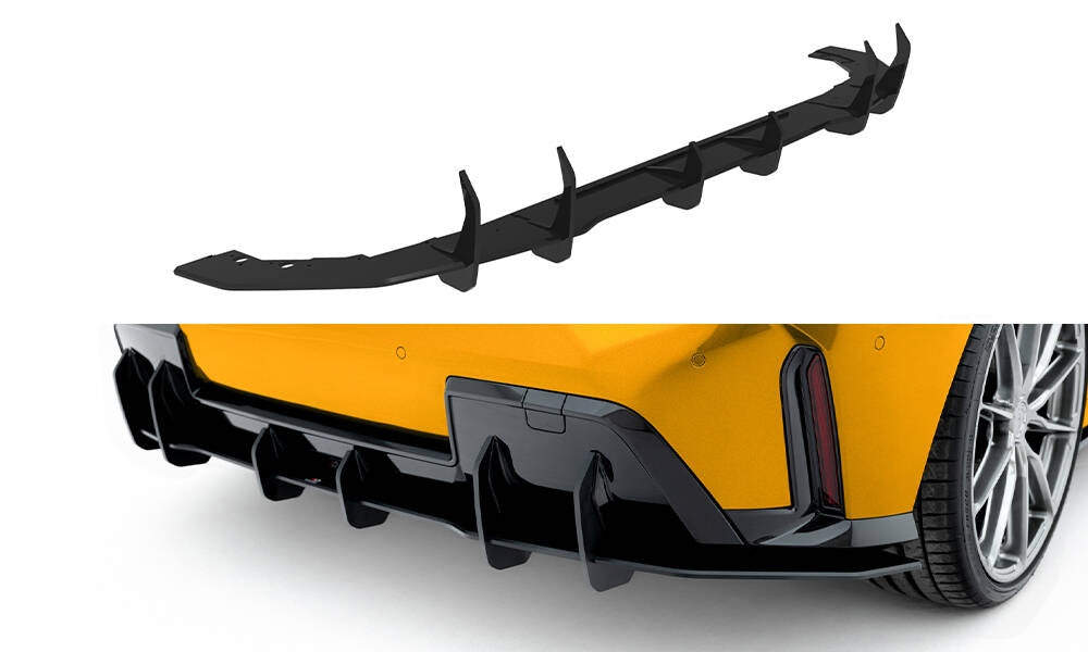 Diffusore Posteriore BMW Serie 1 F70 M-Pack Street Pro — vista laterale