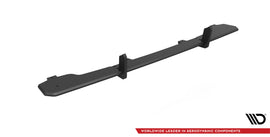 Diffusore posteriore Street Pro Maxton Design per BMW X4 M-Pack G02 Facelift, ABS nero opaco