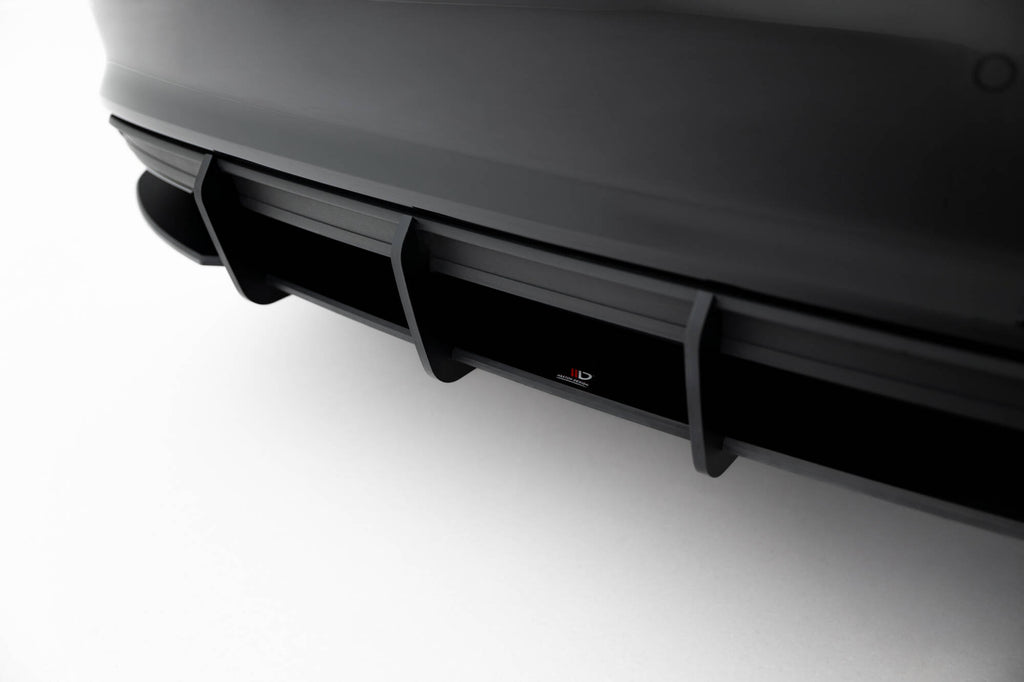 Diffusore Posteriore Audi A3 Berlina 8Y + Flap Street Pro — dettaglio del fissaggio