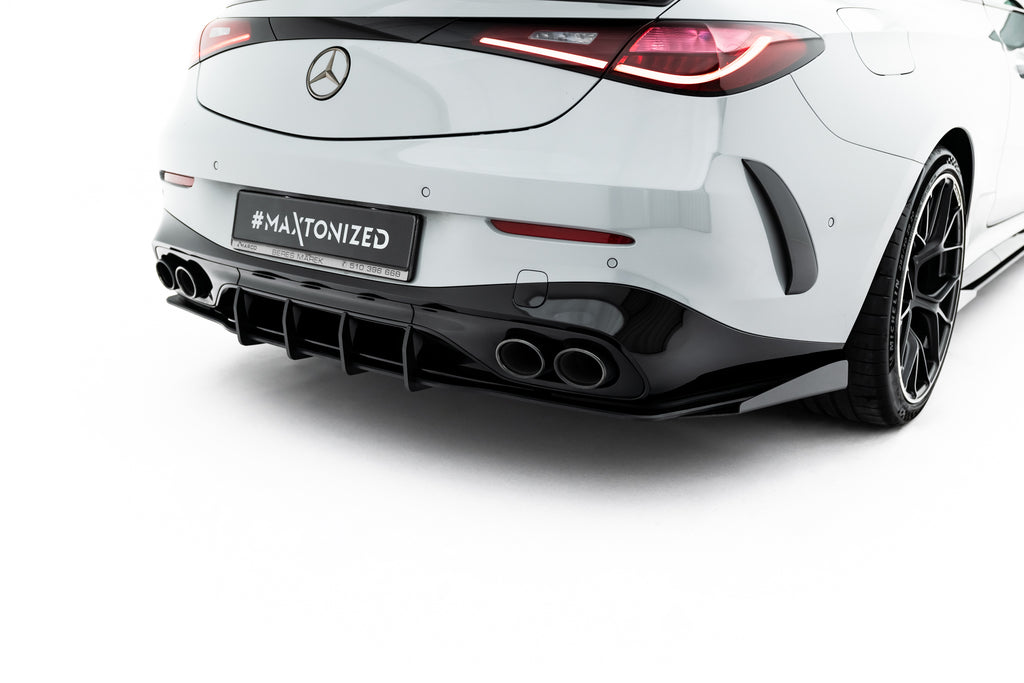 Diffusore Posteriore Mercedes CLE C236 + Flap AMG 53 Aero Street Pro — dettaglio del fissaggio