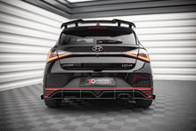Carica l'immagine nel visualizzatore di Gallery, Diffusore posteriore Street Pro Maxton Design in ABS nero opaco per Hyundai i20 N Mk3, vista d insieme