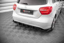 Carica l'immagine nel visualizzatore di Gallery, Diffusore posteriore Street Pro Maxton Design in ABS nero opaco per Mercedes Classe A W176, particolare della finitura