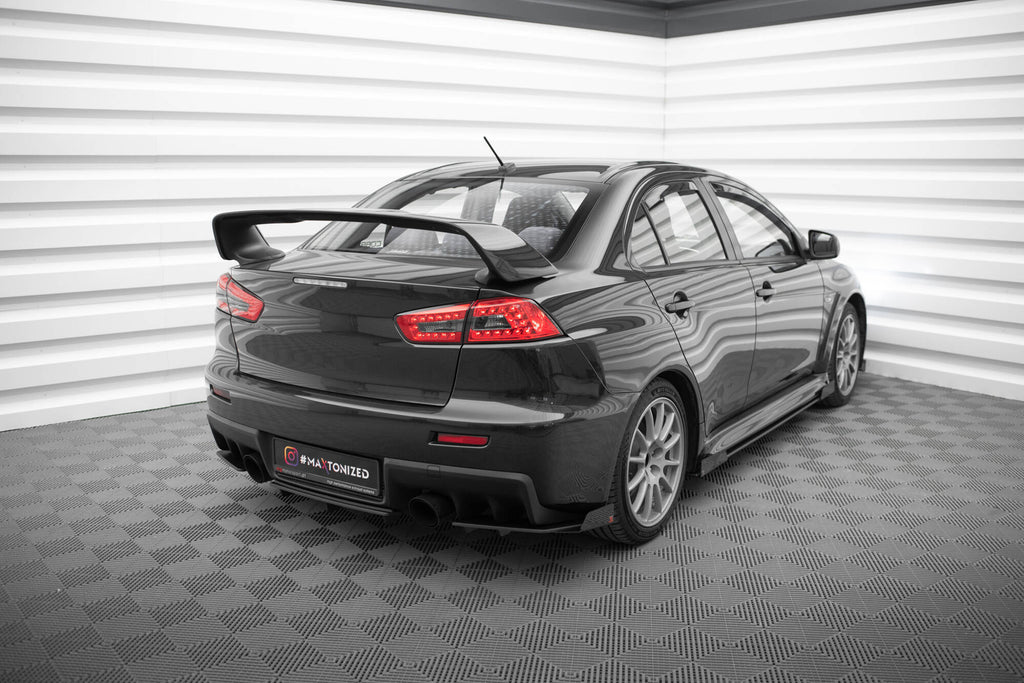 Diffusore Posteriore Mitsubishi Lancer Evo Mk10 Street Pro — dettaglio del profilo