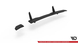 Dettaglio dei bordi fresati del diffusore Street Pro per Peugeot 208 Mk2