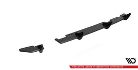 Diffusore posteriore Street Pro Maxton Design per Renault Clio Mk5, ABS nero opaco