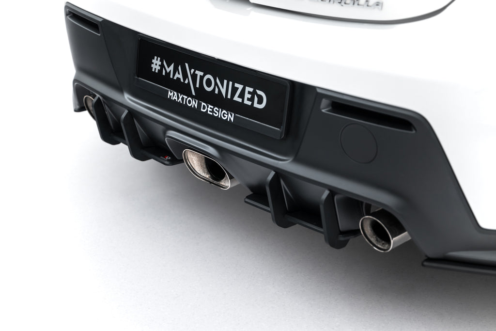 Diffusore Posteriore Toyota Corolla Mk12 GR Street Pro — dettaglio del profilo