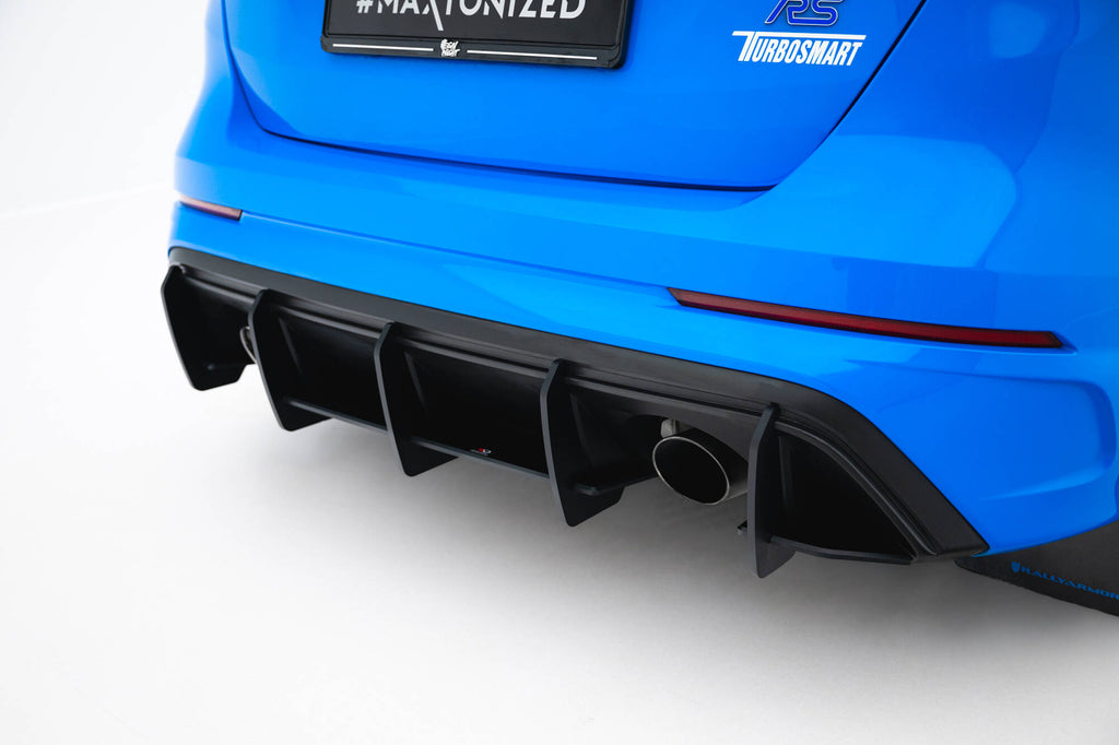 Diffusore Posteriore V.2 Ford Focus Mk3 RS Street Pro — montato sulla vettura