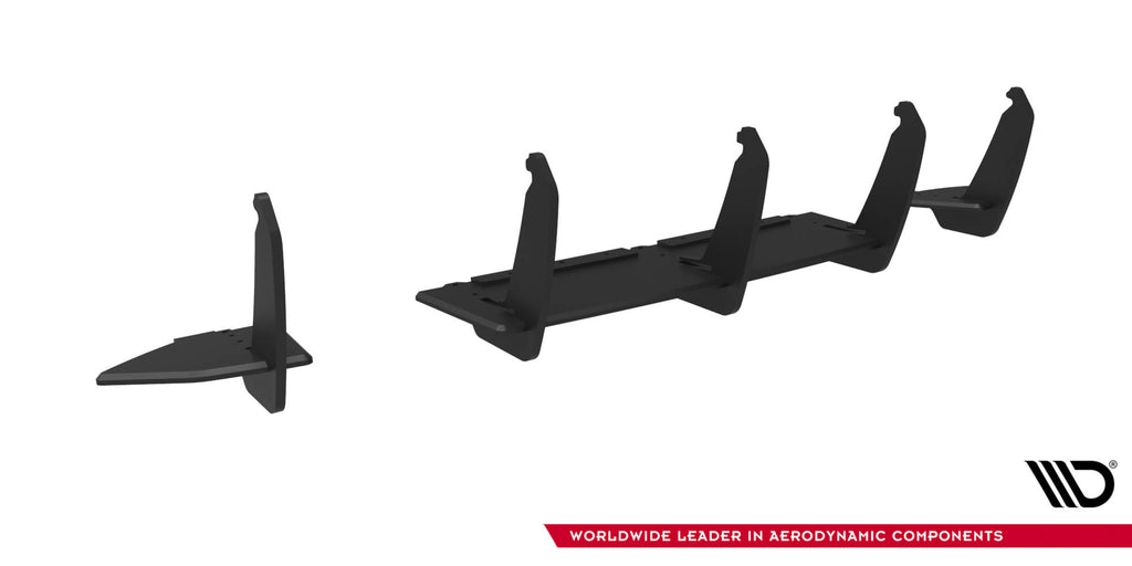 Diffusore Posteriore V.2 Ford Focus Mk3 RS Street Pro — particolare della finitura