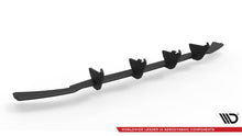 Carica l'immagine nel visualizzatore di Gallery, Diffusore posteriore Street Pro Maxton Design in ABS nero opaco per Volkswagen Golf R-Line Mk7 Facelift, dettaglio del profilo