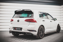 Carica l'immagine nel visualizzatore di Gallery, Diffusore posteriore Street Pro Maxton Design in ABS nero opaco per Volkswagen Golf R-Line Mk7 Facelift, vista ravvicinata